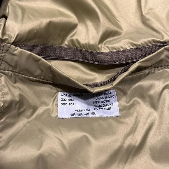 Moncler Olive Green Quilted Down Jacket Sz-0 - Picture 9 of 15